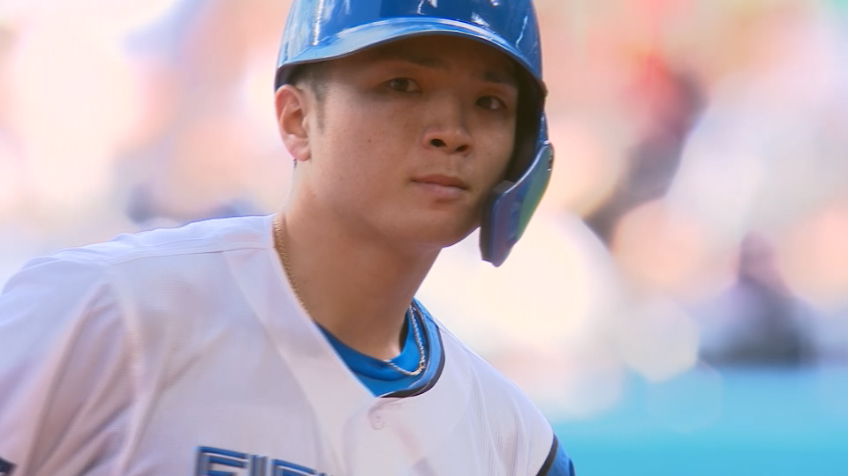 3回裏・F郡司裕也 先制に成功!! フェンス直撃のタイムリー2ベース!!