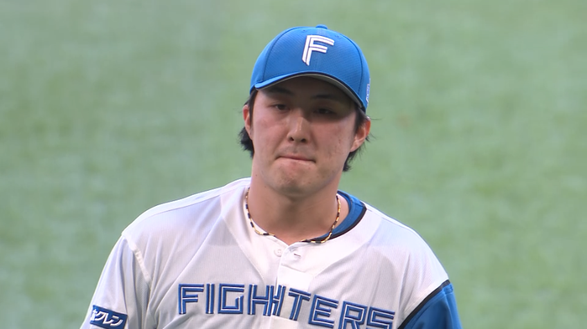 9回表・F柳川大晟 チーム連敗ストップ!! 最後は三振に抑えて試合終了!!