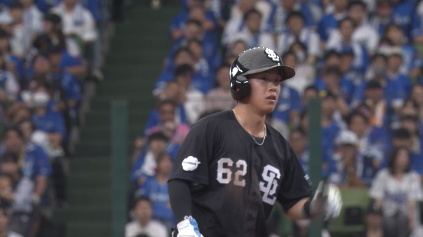 1回裏・L滝澤夏央 絶好調!! ヒットと盗塁でチャンスメイク!!