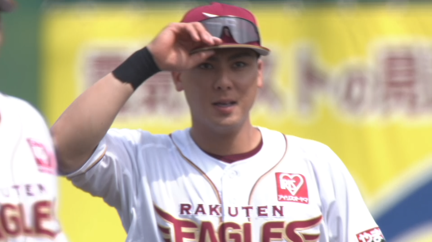 4回表・E村林一輝 三遊間への打球に追いつき、正確なスローイングでアウトにする!!