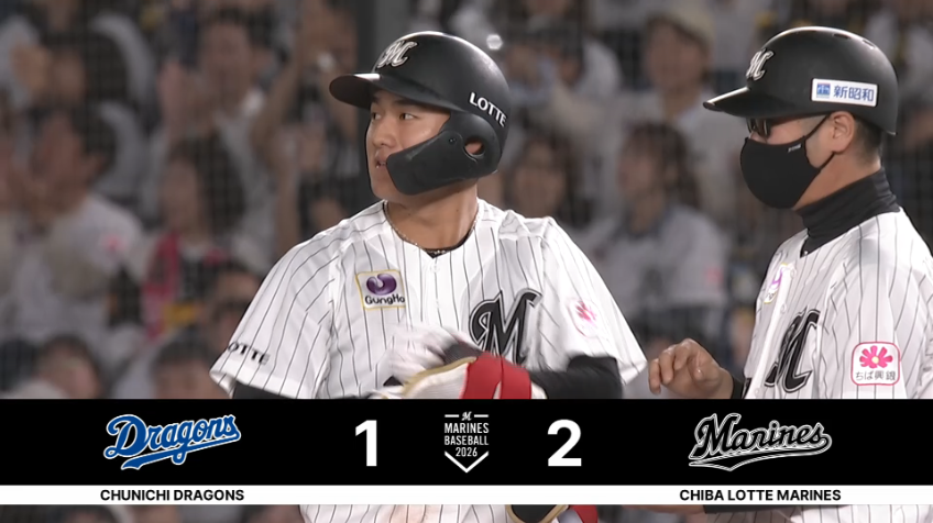 6回裏・M西川史礁 ライトへのタイムリーヒットで勝ち越し!!