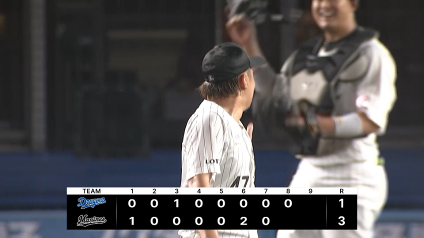 8回表・M鈴木昭汰 満塁のピンチを0点で抑える!!
