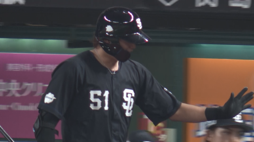 4回裏・L西川愛也 犠牲フライで1点を返す!!