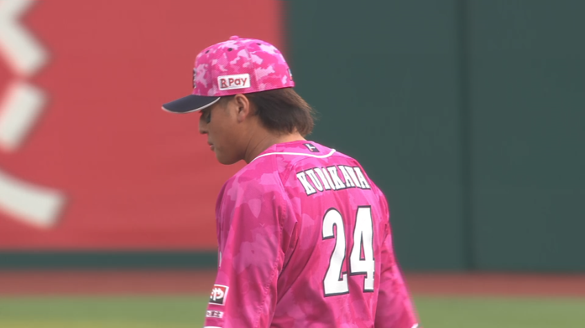 2回表・E黒川史陽 強い打球を上手く捌き得点を防ぐ!!