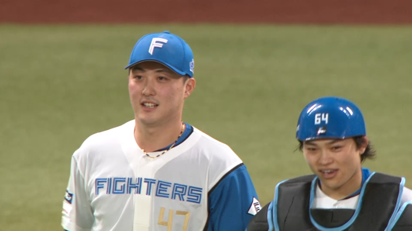 9回表・F柳川大晟 最後は三振で試合を締めてチームは6連勝!!