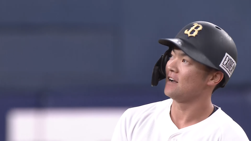 5回裏・B山中稜真 貴重な追加点となるレフトへのタイムリーヒット!!