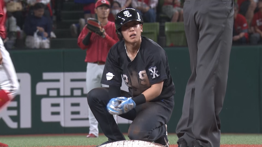 3回裏・L滝澤夏央 足で魅せる!! 隙を突く盗塁でチャンスメイク!!