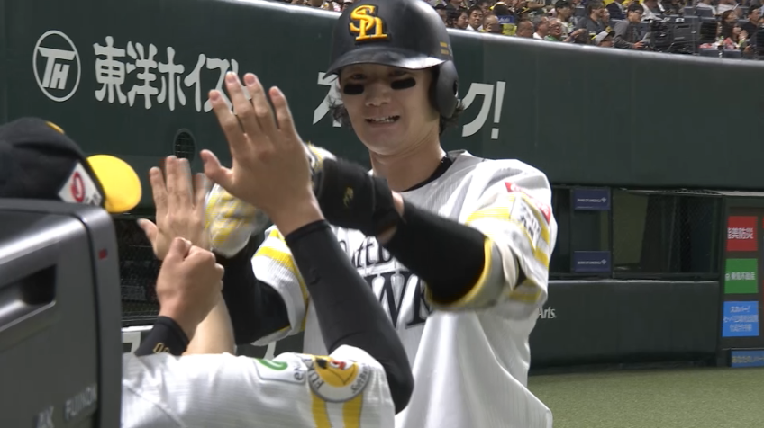 4回裏・H正木智也 試合を振り出しに戻すレフトへのソロホームラン!!