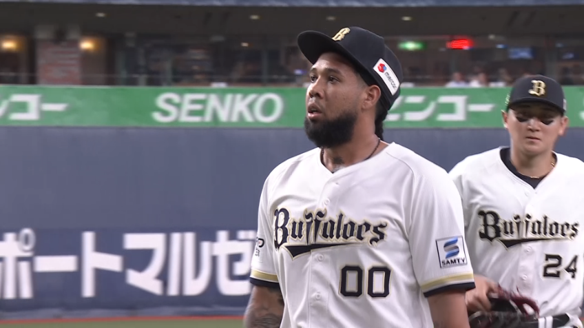 7回表・Bエスピノーザ 7回96球5奪三振1失点の好投で6勝目!!
