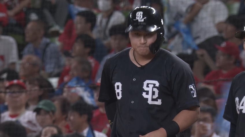 8回裏・L渡部聖弥 ショートへのタイムリー内野安打で貴重な追加点を奪う!!