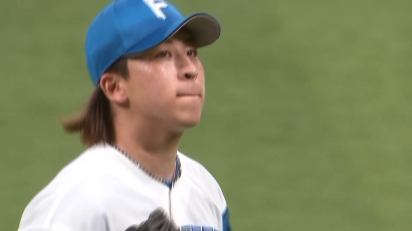 4回表・F細野晴希 3者連続三振を奪いピンチを凌ぐ!!