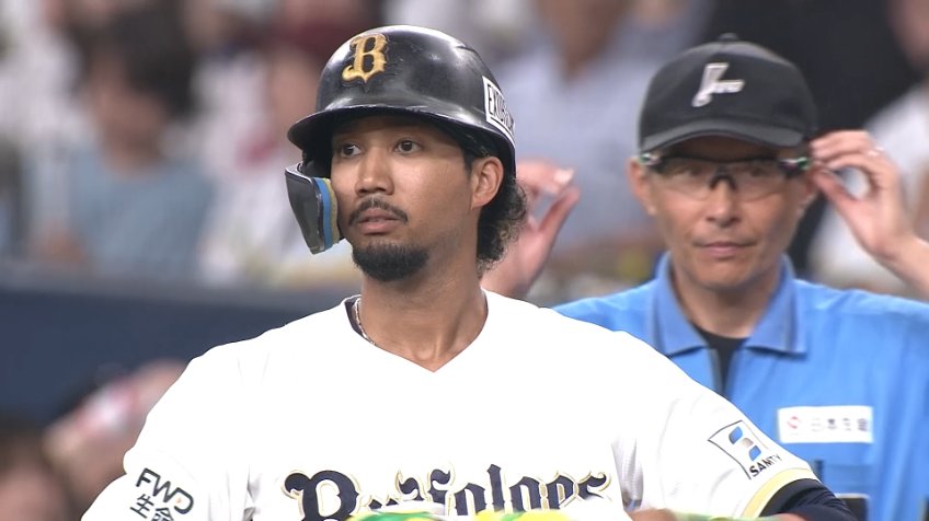 6回裏・B宗佑磨 一二塁間を破るタイムリーヒット!!