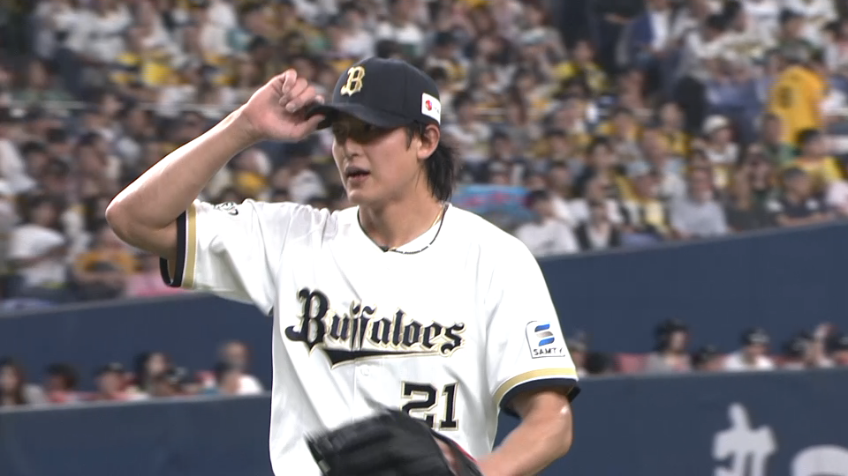 8回表・B山崎颯一郎 8試合連続無失点ピッチング!!