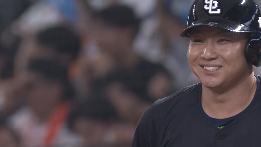 1回裏・L古賀悠斗 4番の仕事!!同点タイムリーヒット!!