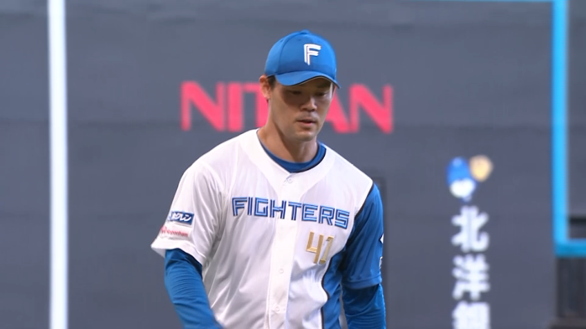 6回表・F福谷浩司 1イニングを3者凡退、わずか6球で抑える好リリーフ!!