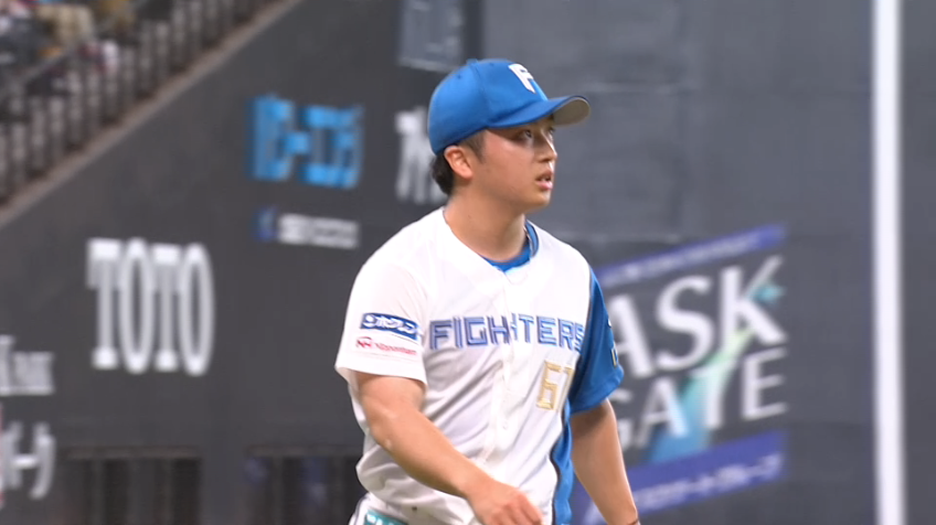 9回表・F山本拓実 古巣相手に1イニング無失点の好投を見せる!!