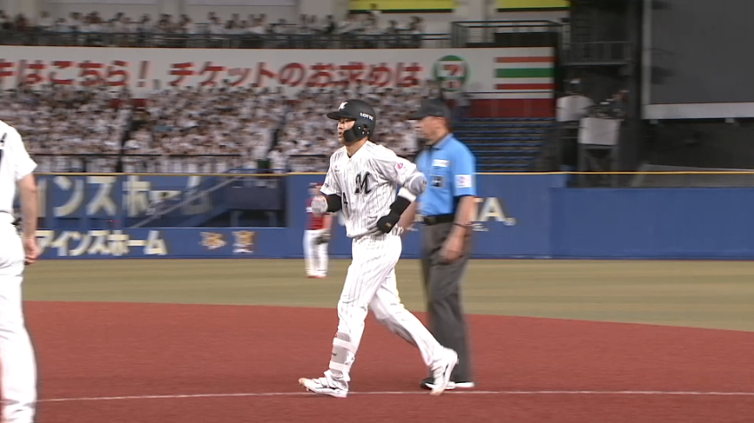 3回裏・M友杉篤輝 俊足活かしたダッシュで内野安打をもぎ取る!!