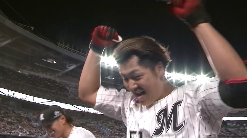 4回裏・M山口航輝 打ち直しとなる同点のソロホームラン!!