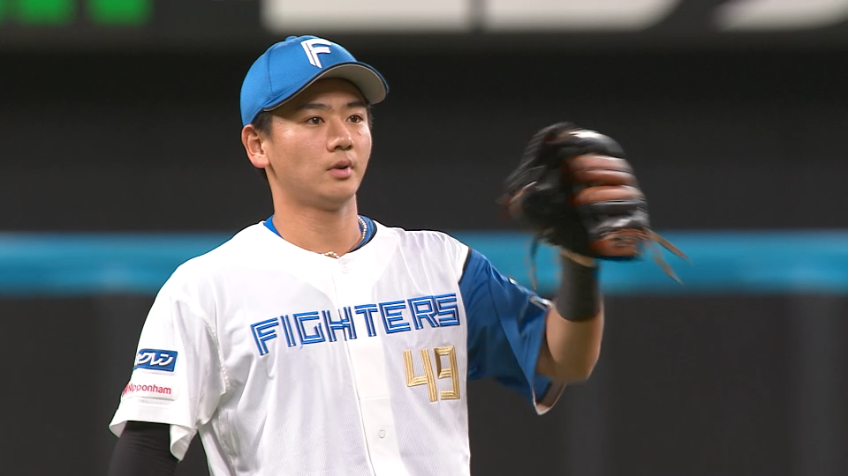1回表・F大塚瑠晏 華麗な身のこなしで併殺を完成!!