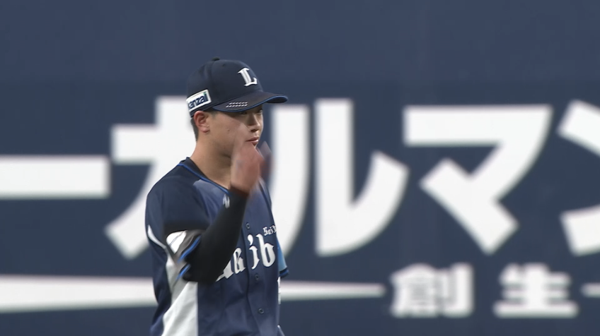 2回裏・L滝澤夏央 三塁に送球する好判断でピンチ拡大を防ぐ!!
