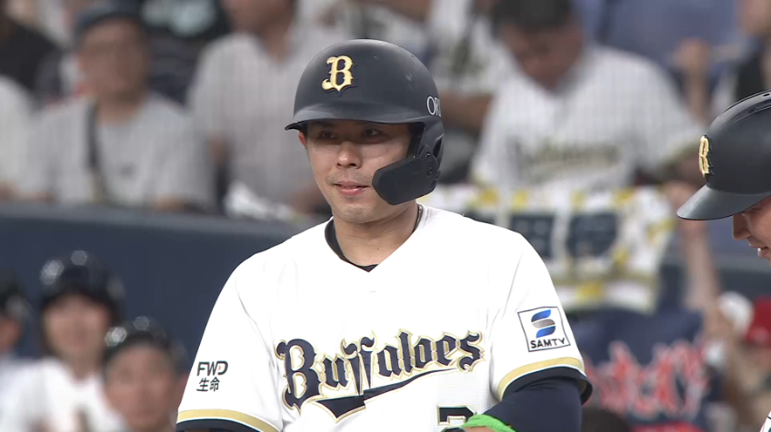 4回裏・B若月健矢 逆方向への勝ち越しタイムリーヒット!!