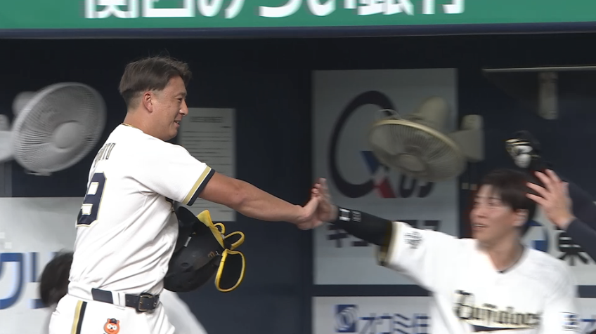 6回裏・B杉本裕太郎 代打起用に応える貴重なタイムリー!!