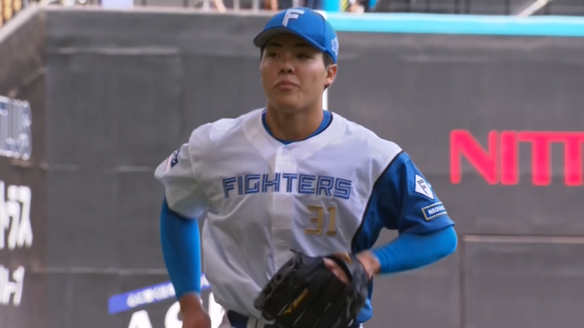 1回表・F柴田獅子 3者連続三振で上々の立ち上がり!!