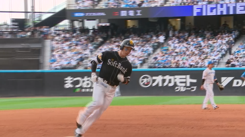 4回表・H栗原陵矢 今季第20号となるソロホームランを放つ!!