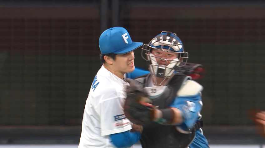 9回表・F北山亘基 最後は空振り三振で今季2度目の完封勝利!!