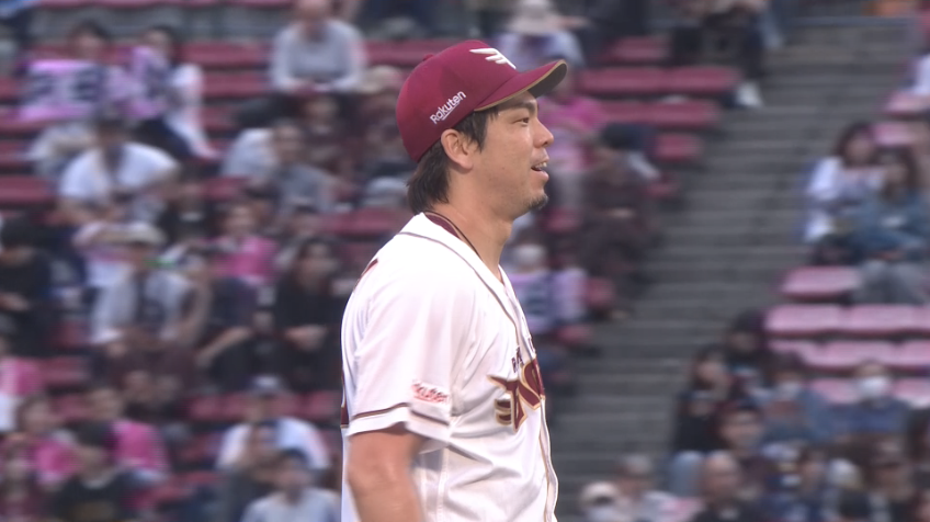 2回表・E前田健太 見事なフィールディングでアウトを奪う!!