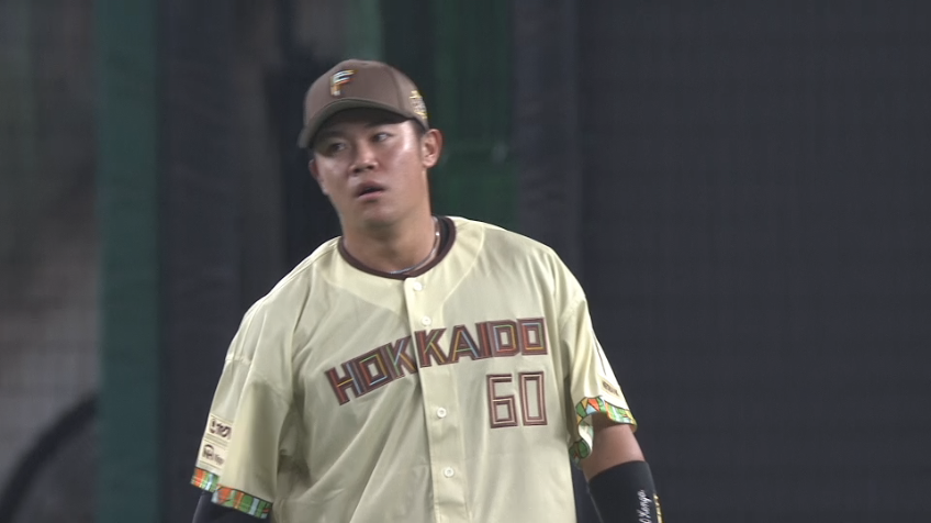 2回裏・F吉田賢吾 ファインプレー!! センター前の打球をスライディングキャッチ!!