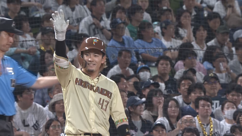 9回表・F水野達稀 タイムリー3ベースで貴重な追加点!!