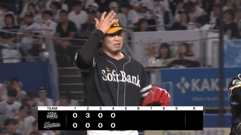 9回裏・H杉山一樹 1イニングを10球でテンポよく抑えて流れを渡さない!!