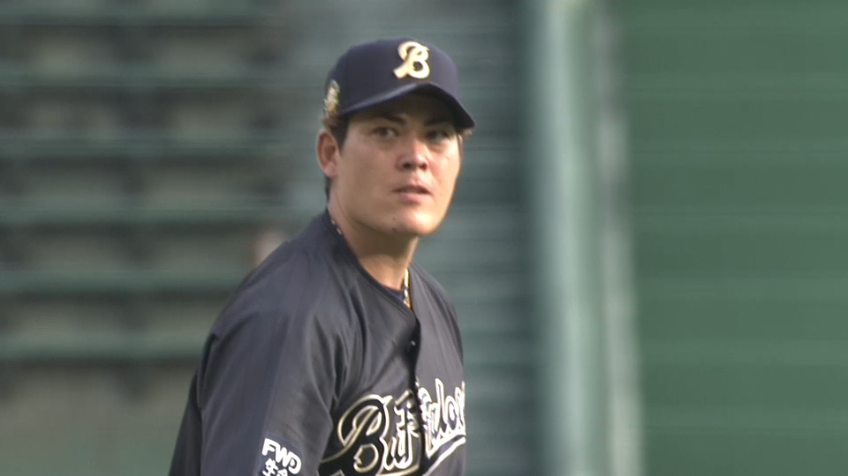 5回表・B九里亜蓮 一打逆転のピンチで三振を奪う!!