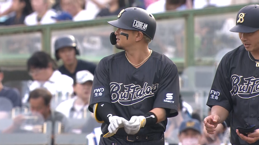 6回裏・B森友哉 待望の復帰後初ヒットでチャンスメイク!!