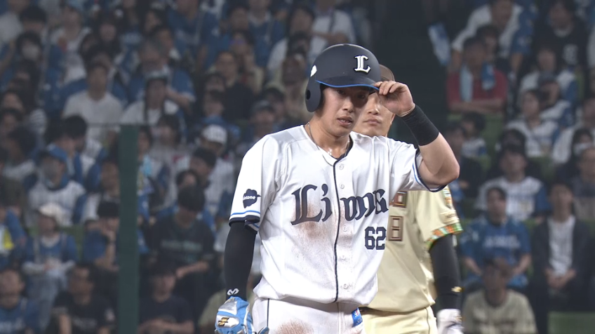 3回裏・L滝澤夏央 見事なスタートで盗塁成功!!