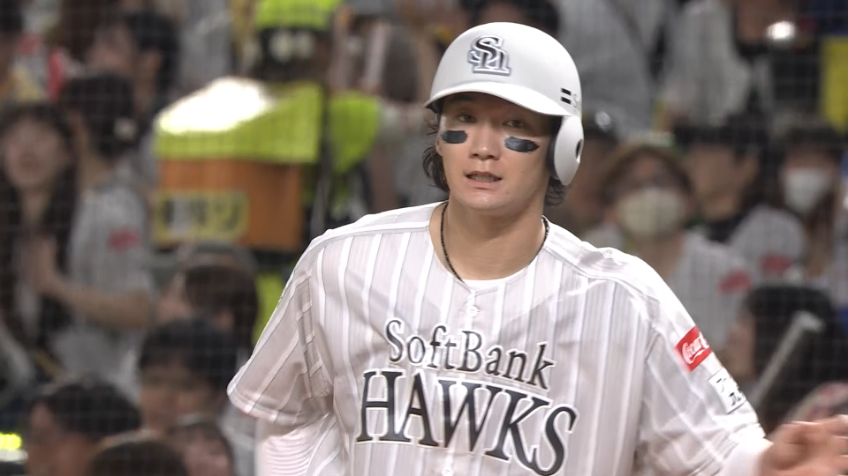 5回裏・H正木智也 高く跳ねた打球はレフトへの逆転2点タイムリーヒット!!