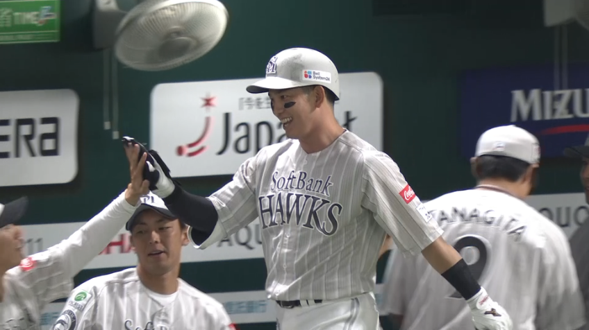 6回裏・H栗原陵矢 3試合連続となる第23号ソロホームラン!!