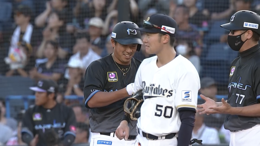 1回裏・M愛斗 初球を捉えて、初回から先制タイムリー!!