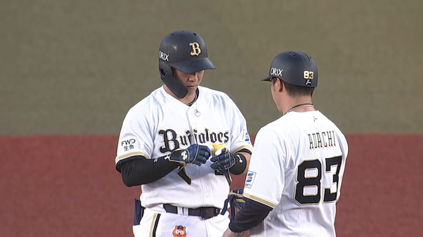 2回表・B来田涼斗 すぐに追いつくタイムリーで同点!!