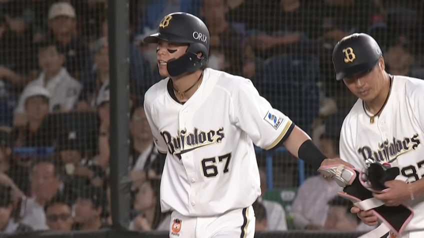 4回表・B中川圭太 勝ち越しのタイムリーヒット!!