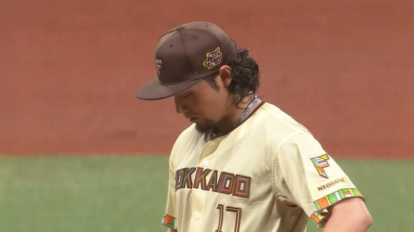 6回表・F伊藤大海 54km/hの超スローボールを披露!!
