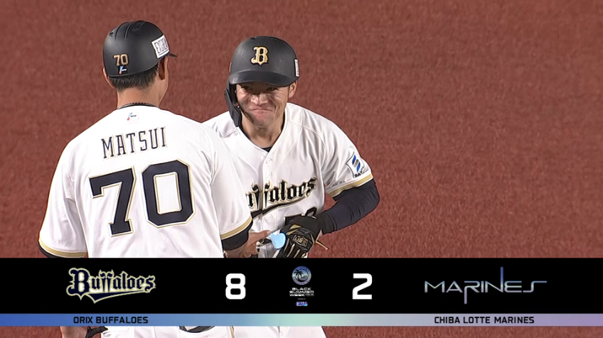 9回表・B山中稜真 2者連続となるタイムリー3ベースヒットを放つ!!