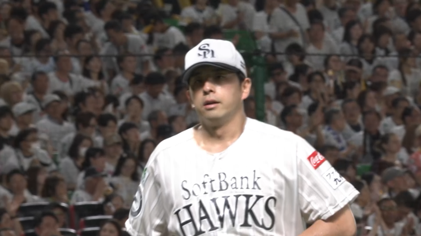 5回表・H大関友久 久しぶりの一軍で5回2失点の投球を見せる!!