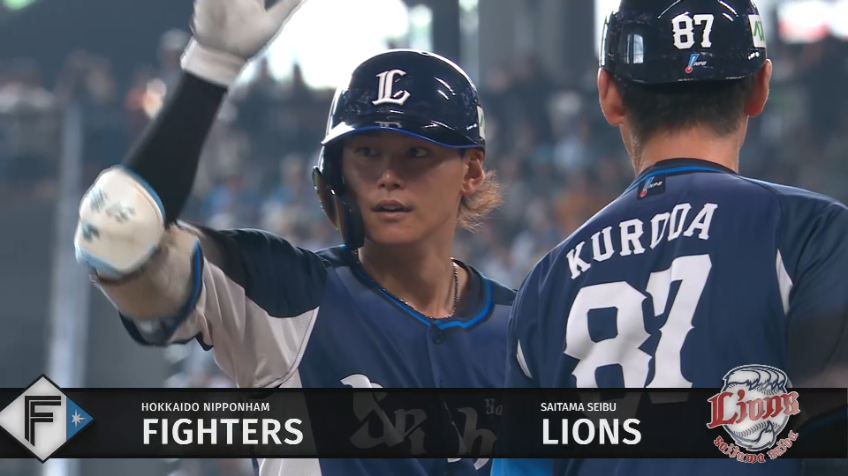 5回表・L西川愛也 タイムリー3ベースで追加点!!