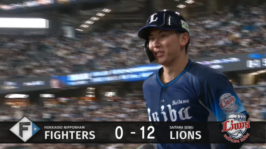 8回表・L小島大河 ダメ押しの満塁ホームラン!!
