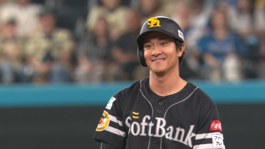 9回表・H柳町達 センターへのタイムリー2ベースを放ち勝ち越し!!
