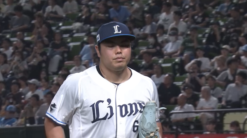 6回表・L平良海馬 6回無失点の好投!!