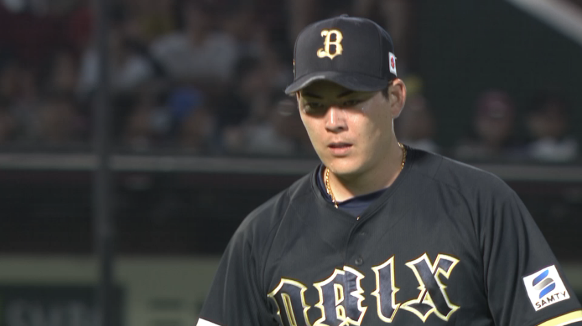 6回裏・B九里亜蓮 6回2失点と試合を作る!!
