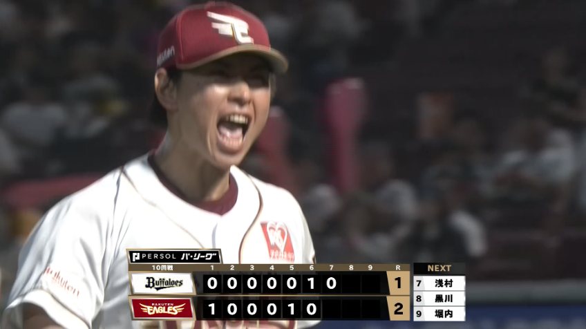 7回表・E柴田大地 渾身の真っすぐで火消し成功!!